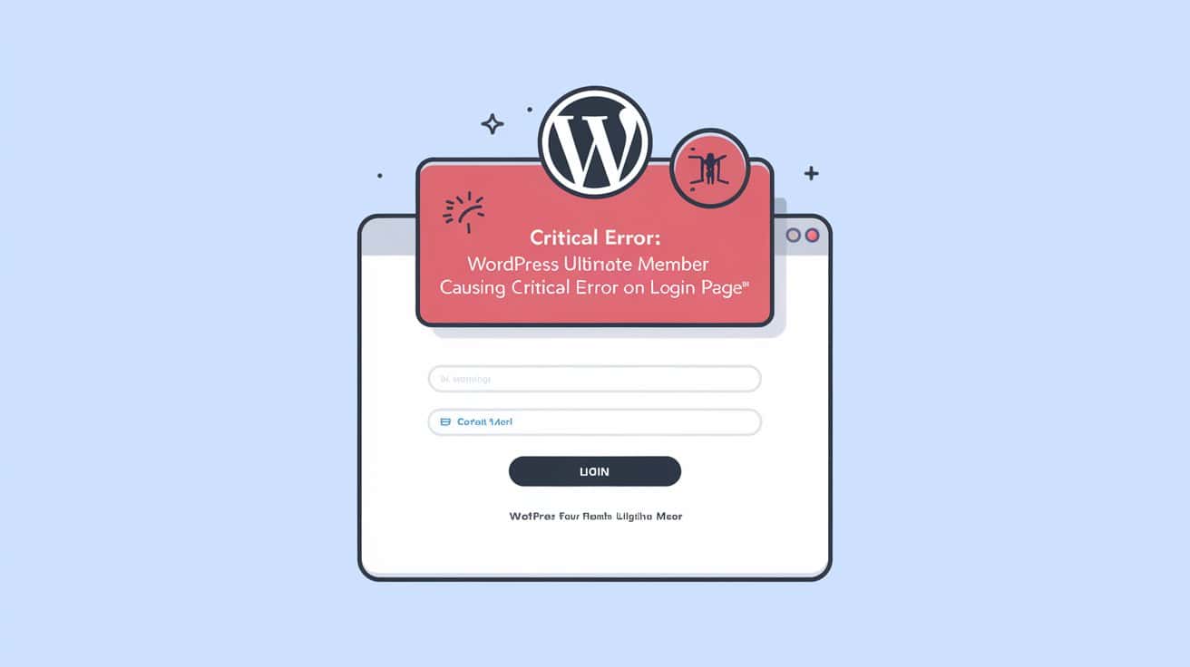 WordPress Ultimate Member causing critical error on the login page