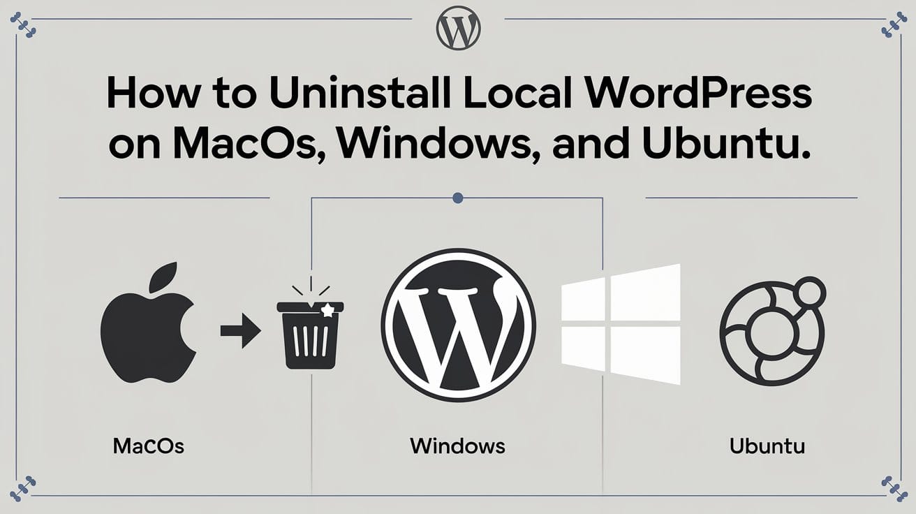 How to Uninstall Local WordPress on macOS, Windows, and Ubuntu